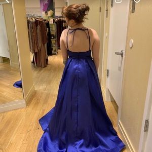 Size 11 royal blue ball gown dress from Windsor
